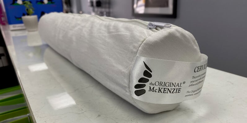 McKenzie Cervical Roll For Neck Pain and Headaches - Adelaide West Physio + Pilates - Headache Clinic