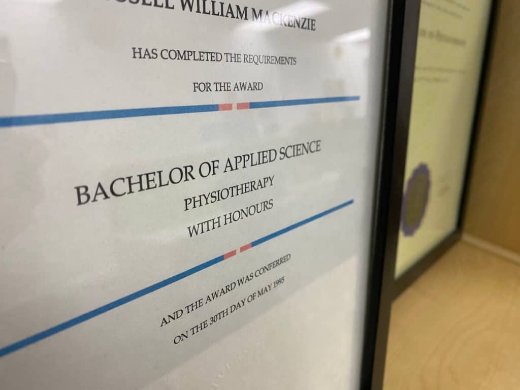 Russell Mackenzie Bachelor Applied Science in Physio with Honours - Adelaide West Physio + Pilates | Headache Clinic