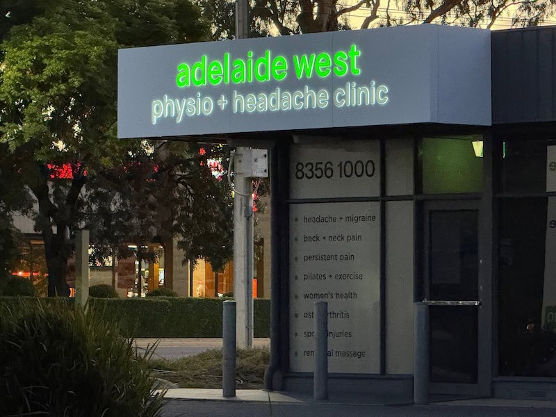 adelaide west physio clinic exterior in fulham