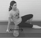foam roller gluteals massage