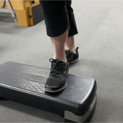 stepping up as a rehab exercise for gluteal tendinopathy